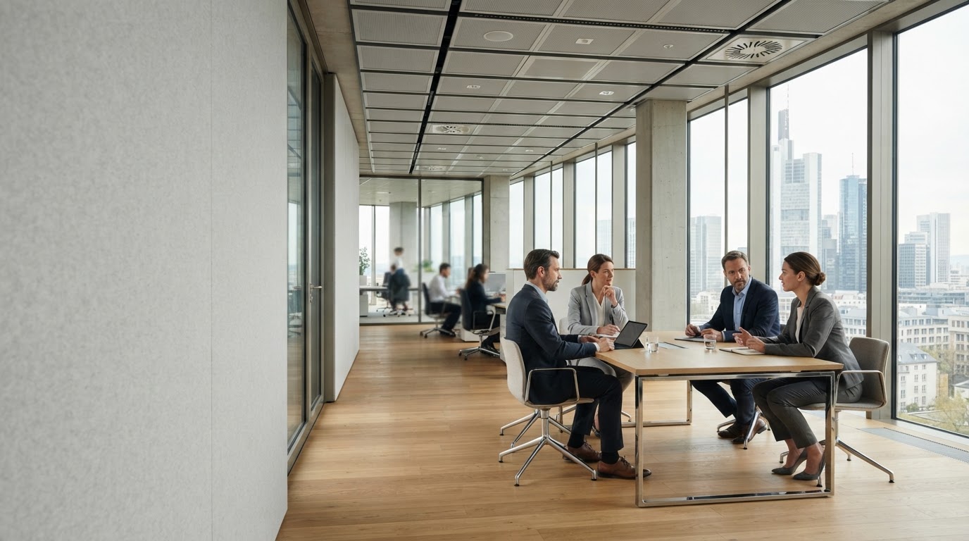 Charles Stanley Direct team reviewing data analysis dashboards in a modern office